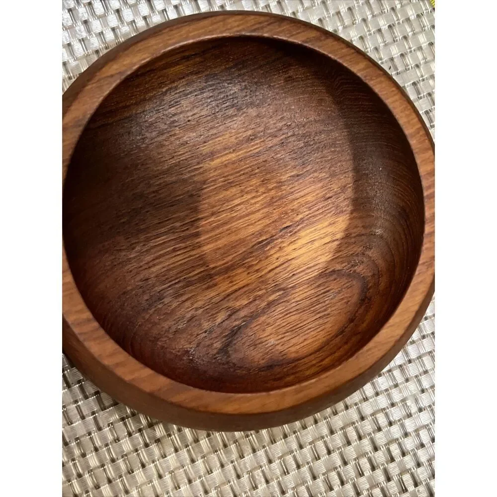 House Mates/ Teak Wood (2) Bowls Brown Made In  Thailand